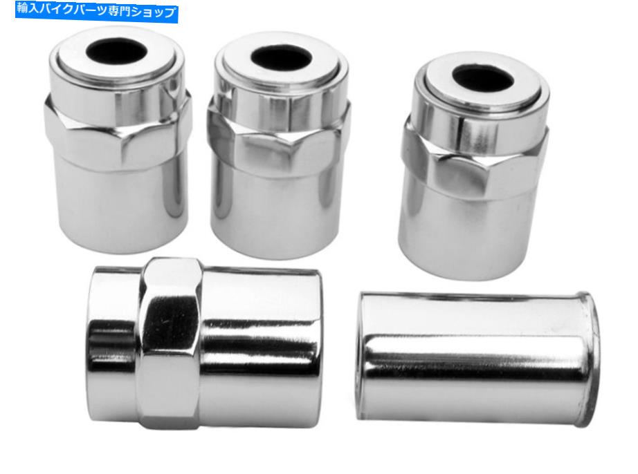 クロームパーツ 1941年 - 1973年ハーレー45＆サービスカーモーターのクロームバルブスプリングカバーセット "Chrome" VALVE SPRING COVER SET for 1941 - 1973 Harley 45 & Servi-Car Motors【並行輸入品】｜Us Custom Parts Shop USDM