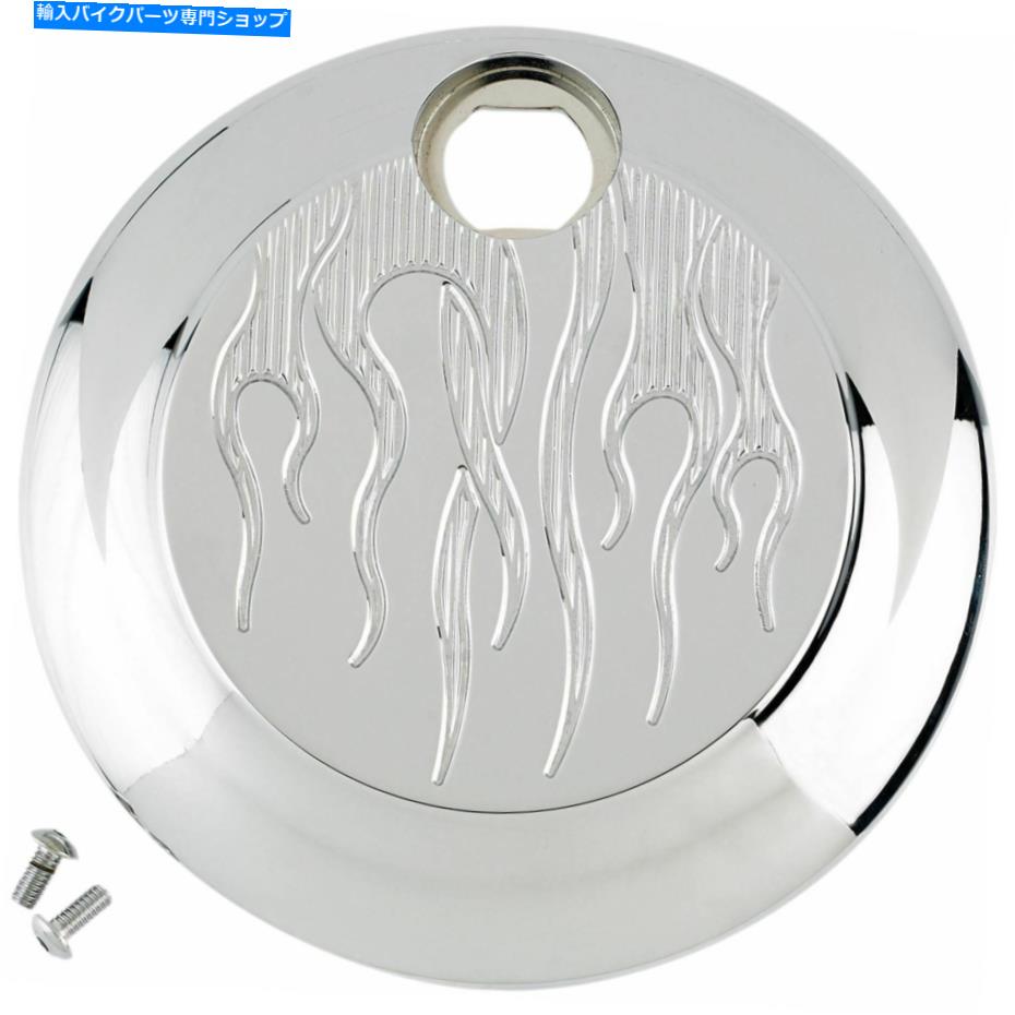 クロームパーツ ジョーカーマシン燃料ドア - Chrome - Flame 04-522-3 JOKER MACHINE FUEL DOOR - CHROME - FLAME 04-522-3【並行輸入品】|Us Custom Parts Shop USDM