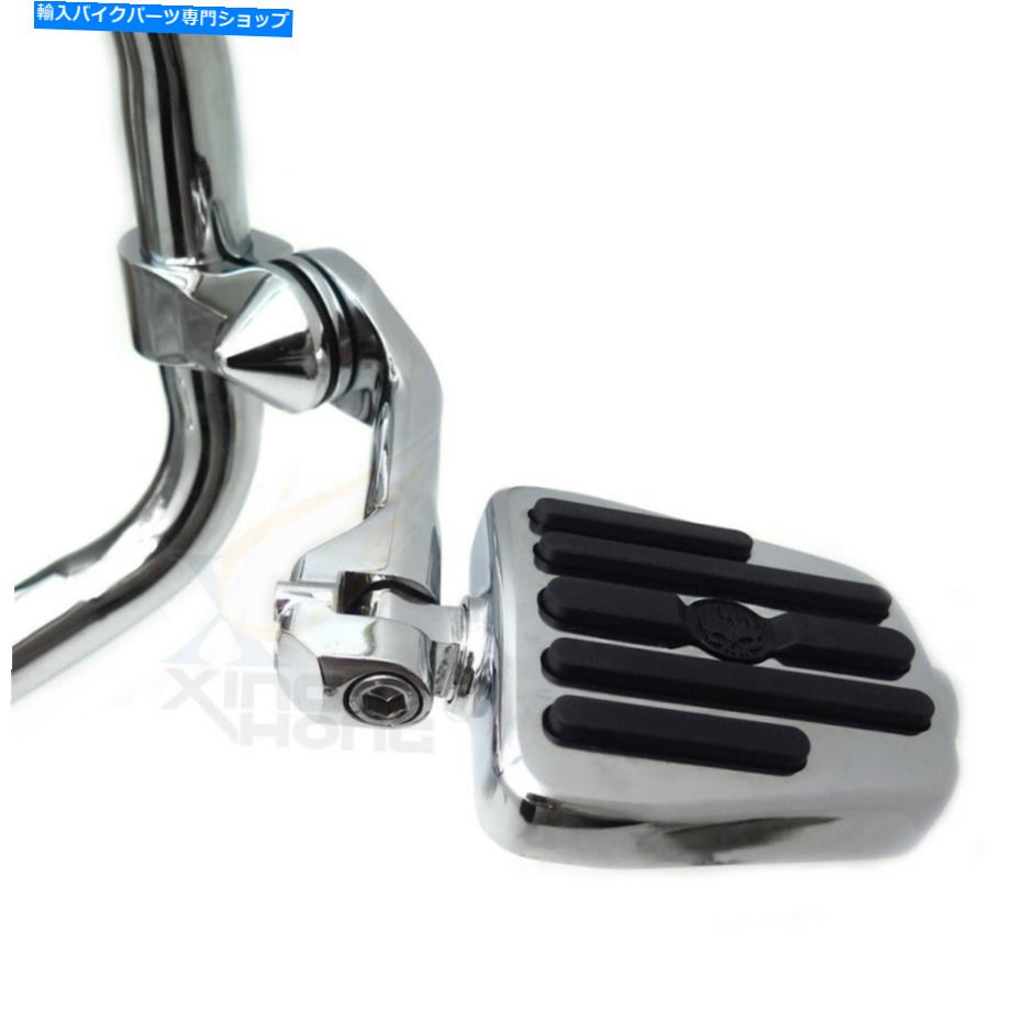 クロームパーツ アルミスカル5 "高速道路足PEG 1 1/4" 32mmエンジンガードクローム用ホンダ Aluminum Skull 5" Highway Foot Peg 1 1/4" 32mm Engine Guard Chrome FOR Honda【並行輸入品】|Us Custom Parts Shop USDM
