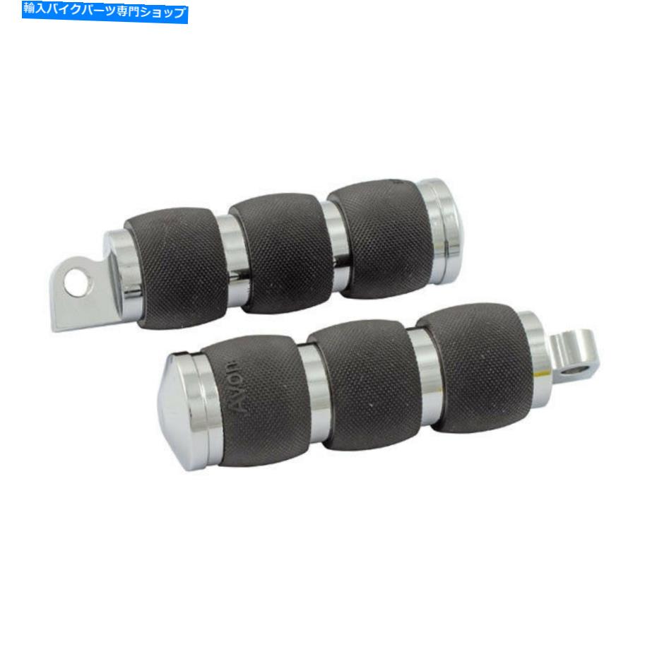 クロームパーツ Avon Performance Air Cushion Pegs、Chrome、Harley - Davidson Avon Performance Air Cushion Pegs, Chrome, for Harley - Davidson【並行輸入品】