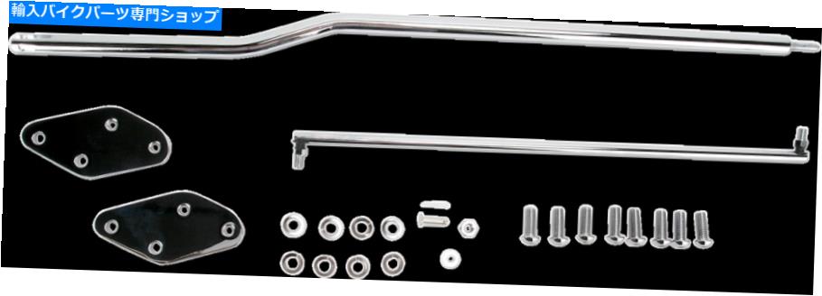 クロームパーツ Drag Specialties Chrome +2 "91-17 Harley Dyna用のフォワードコントロールエクステンションキット Drag Specialties Chrome +2" Forward Control Extension Kit for 91-17 Harley Dyna【並行輸入品】｜Us Custom Parts Shop USDM