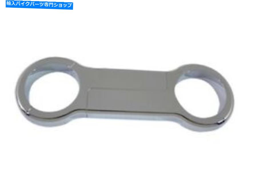 クロームパーツ Harley、FXR、FXD 39 mm新しいフォークブレース、88-05及びクロムアルミニウムを上げる、 Harley,FXR, FXD 39 mm new Fork brace, fits 88-05 and up chrome aluminum,【並行輸入品】|Us Custom Parts Shop USDM
