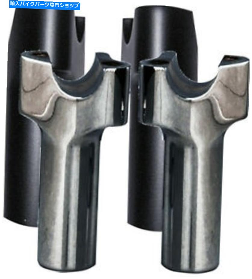 クロームパーツ ワイルド1 Chubbysライザー3.5ハイ - クロム#WO529 Wild 1 Chubbys Risers 3.5 High - Chrome #WO529【並行輸入品】|Us Custom Parts Shop USDM