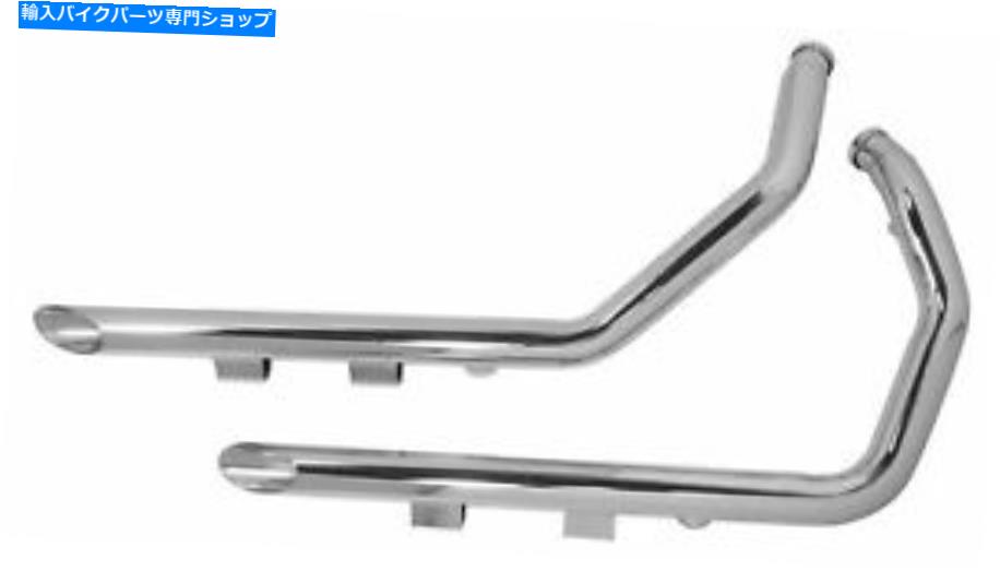 クロームパーツ Chrome 2 "ドラッグパイプ排気ハーレースポーツスターXL 883 1200 04-13 Chrome 2" Drag Pipes Exhaust Harley Sportster XL 883 1200 04-13【並行輸入品】|Us Custom Parts Shop USDM