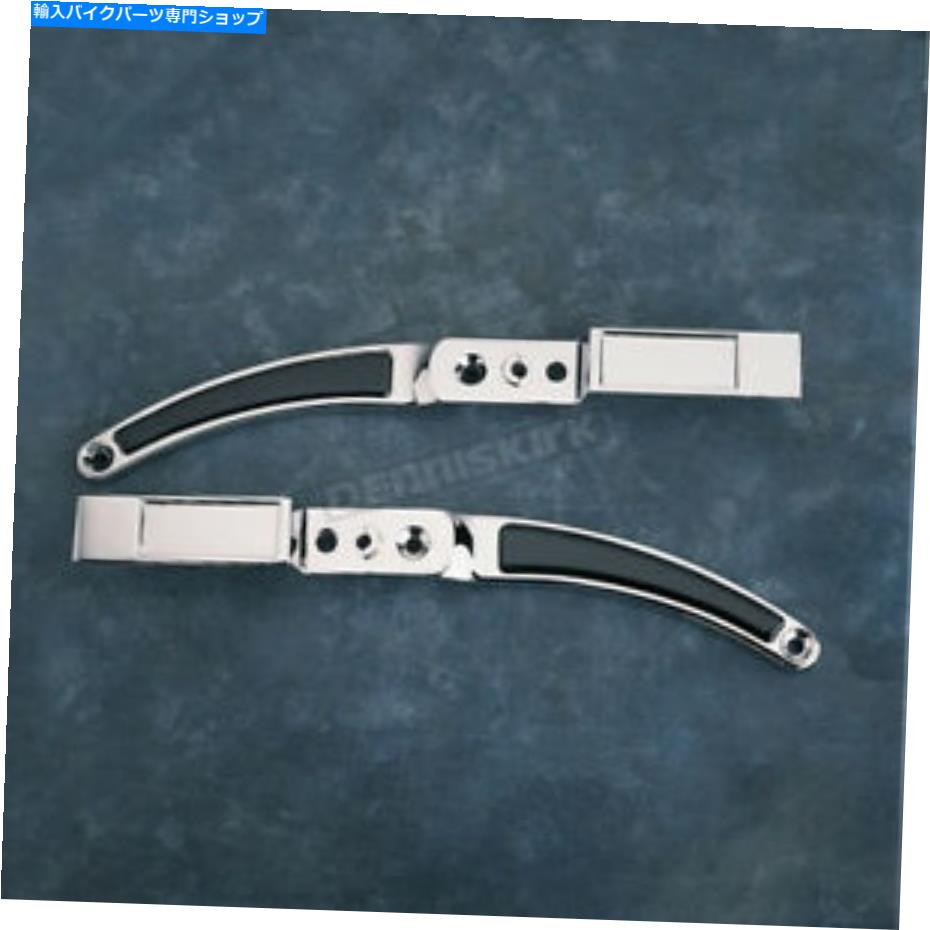クロームパーツ ドラッグスペシャリティダイキャストアルミフェンダーストラット - DS-264072 Drag Specialties Die Cast Aluminum Fender Struts - DS-264072【並行輸入品】