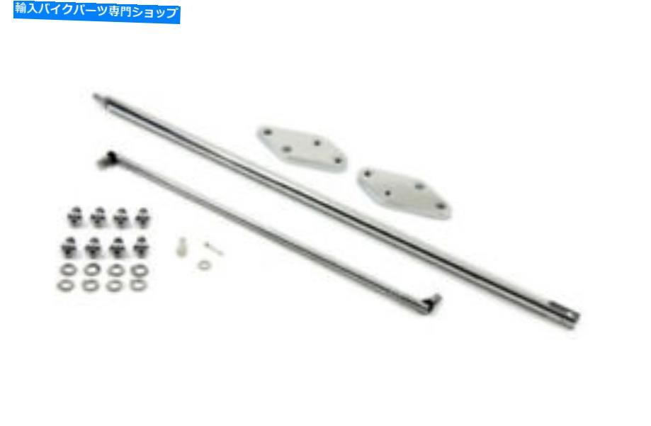 クロームパーツ 27-0612 V-Twin 1993-2005 FXDWG Chromeフォワードコントロール拡張キット 27-0612 V-TWIN 1993-2005 FXDWG CHROME FORWARD CONTROL EXTENSION KIT【並行輸入品】