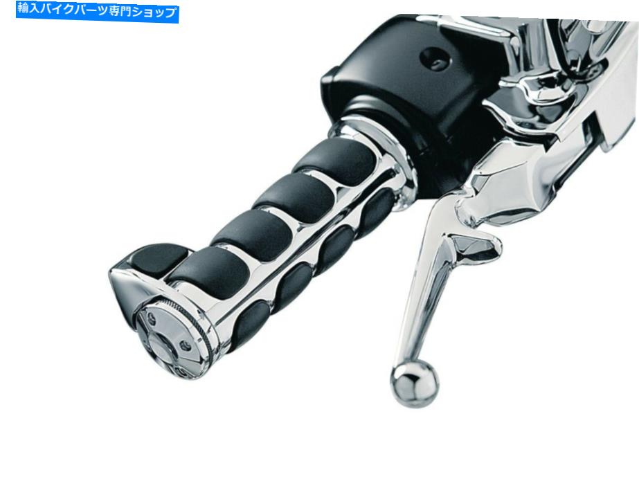 クロームパーツ デュアルケーブル用標準のISOスロットルボスのクライャキンプレミアムISOグリップ6212 Kuryakyn Premium ISO Grips with Standard ISO Throttle Boss For Dual Cable 6212【並行輸入品】｜Us Custom Parts Shop USDM 37,742円