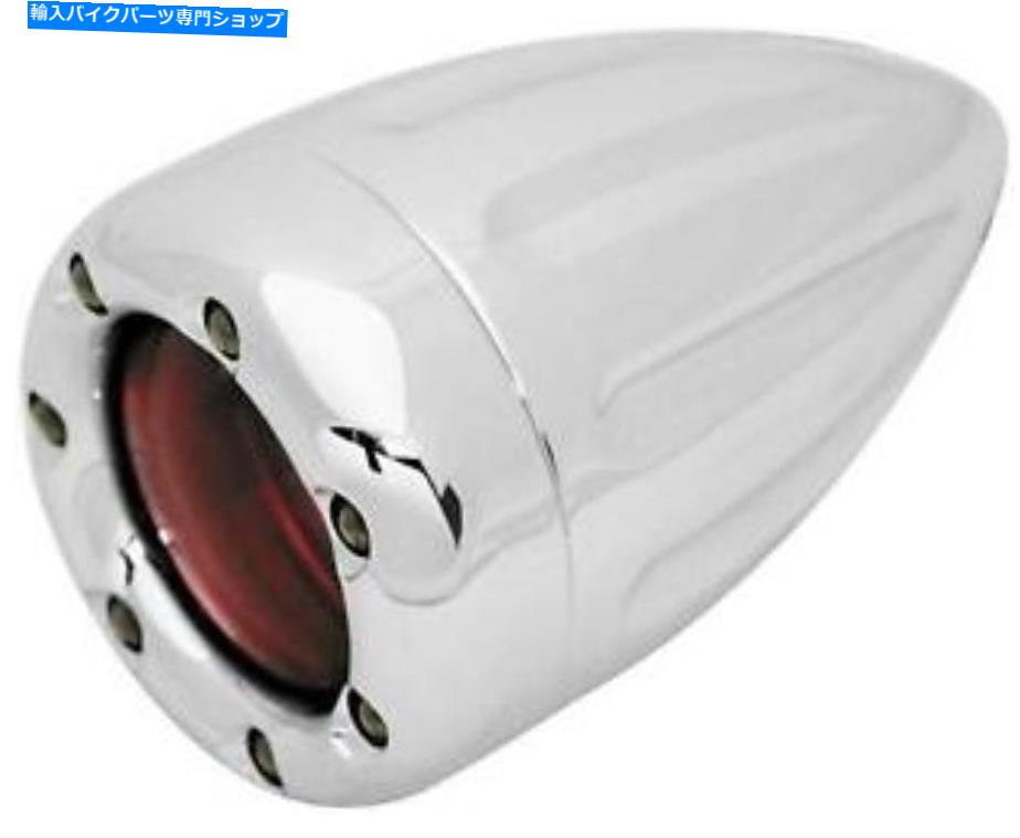 クロームパーツ Arlen Ness Deep Cut信号W / Fire Ring - Chrome Finish - Red LED - 12-750 Arlen Ness Deep Cut Signals w/ Fire Ring - Chrome Finish - Red LED - 12-750【並行輸入品】｜Us Custom Parts Shop USDM
