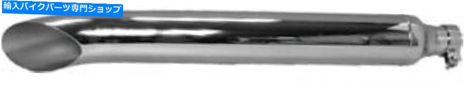 クロームパーツ Emgo 27 "クラシックスラッシュカットマフラークローム80-75142 EMGO 27" CLASSIC SLASH-CUT MUFFLER CHROME 80-75142【並行輸入品】｜Us Custom Parts Shop USDM