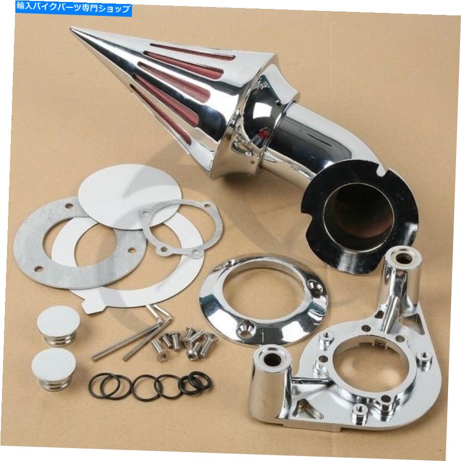 クロームパーツ Moto Air Cleaner摂取フィルターフィットHarley Sportster XL883 XL1200 1991-2006 Moto Air Cleaner Intake Filter Fit For Harley Sportster XL883 XL1200 1991-2006【並行輸入品】