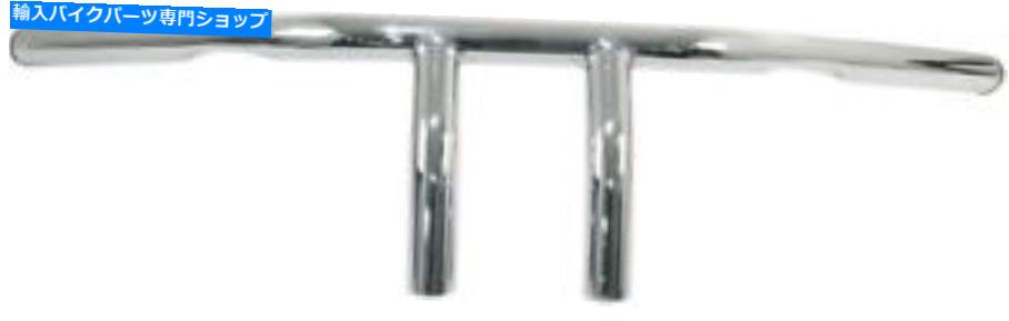 クロームパーツ EMGO 1 "スチールTバーハーレーチョッパーハンドルバーズ薄板4"クロム Emgo 1" Steel T-Bar Harley Chopper Handlebars Dimpled Drag 4" Rise Chrome【並行輸入品】|Us Custom Parts Shop USDM