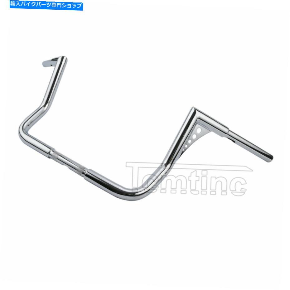 クロームパーツ Chrome 12 "Rise Ape Hanger 1.25"ハーリーツーリングバッグのドレッサーのハンドルバー Chrome 12" Rise Ape Hanger 1.25" Handlebar For Harley Touring Baggers Dressers【並行輸入品】|Us Custom Parts Shop USDM