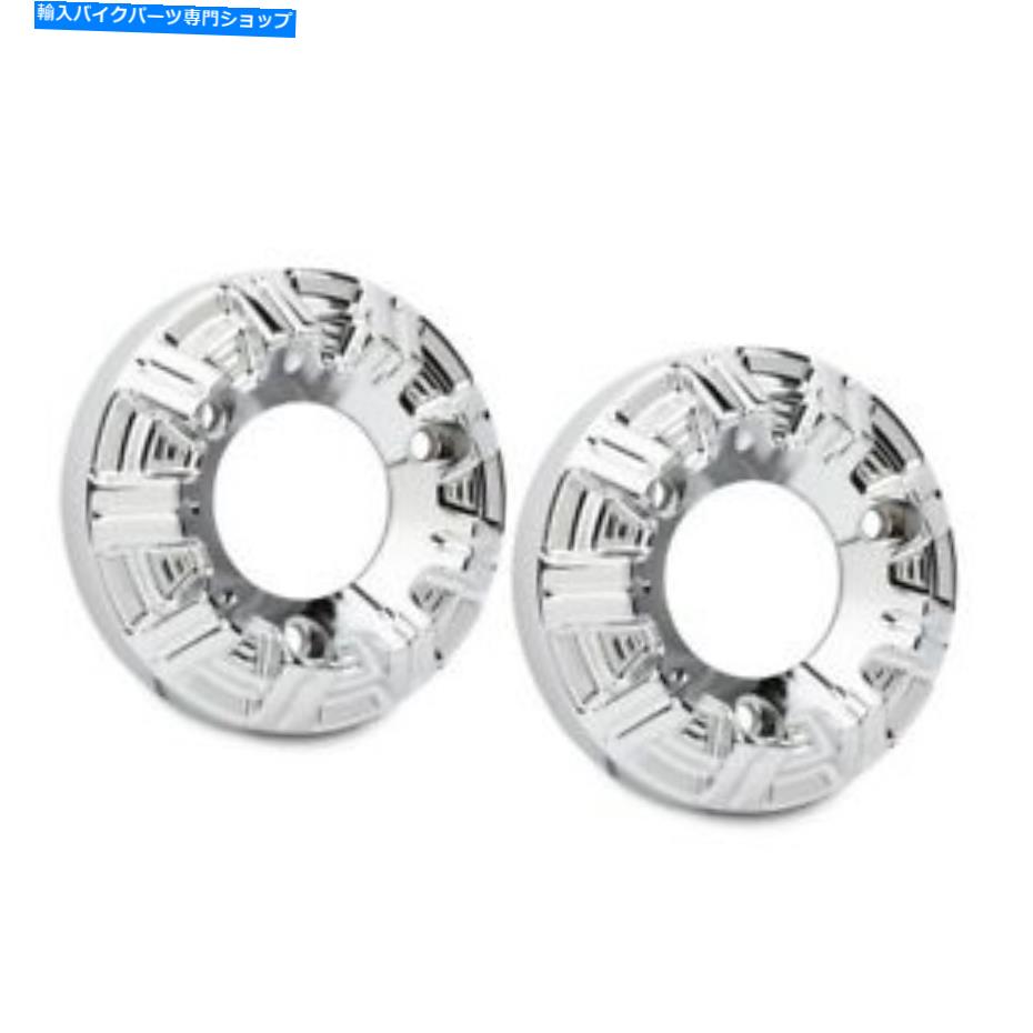 クロームパーツ Arlen Ness I-1107 Chrome 10ゲージの排気マフラーのヒント15-19インドのスカウトペア Arlen Ness I-1107 Chrome 10 Gauge Exhaust Muffler Tips 15-19 Indian Scout Pair【並行輸入品】