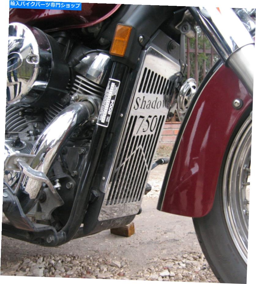 クロームパーツ ホンダVT750 C4 / 5シャドウクロームラジエーターカバーガードグリルパネル HONDA VT750 C4/5 SHADOW CHROME RADIATOR COVER GUARD GRILL PANEL【並行輸入品】