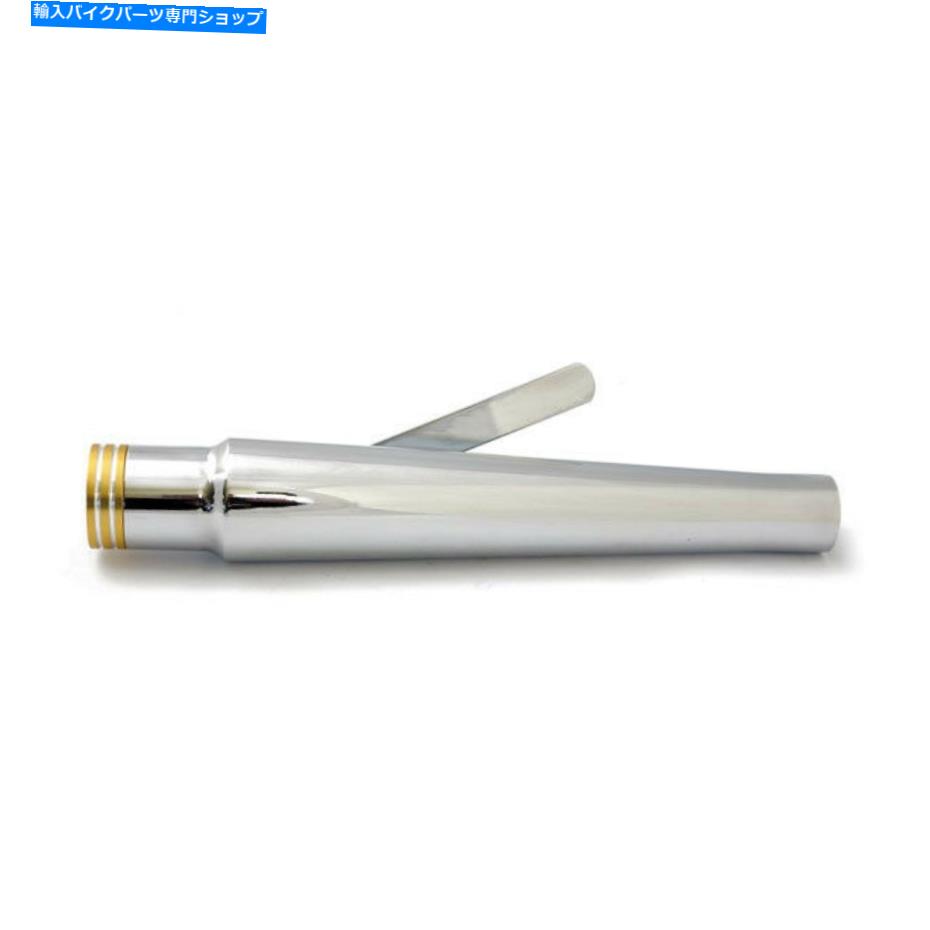 クロームパーツ 金の先端とサイレンサーの切り札クロム、ハーレーダビッドソンのためのエンドサイレンサー Silencer Trump Chrome With Gold Tip, End Silencer for Harley Davidson【並行輸入品】 44,764円