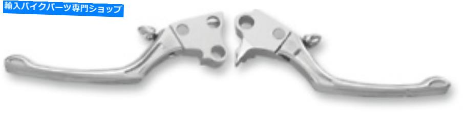 クロームパーツ RSDクロームレギュレータペアフロントハンドルバーレバーは14-19ハーリースポーツスターを設定 RSD Chrome Regulator Pair Front Handlebar Lever Set For 14-19 Harley Sportster【並行輸入品】