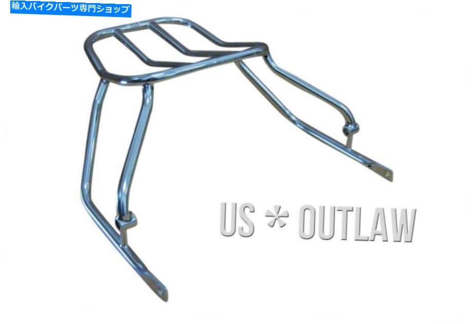 クロームパーツ Triumph Rocket IIIロードスターロケットXロードスターXの荷物ラッククローム luggage rack chrome for Triumph Rocket III Roadster Rocket X Roadster X【並行輸入品】