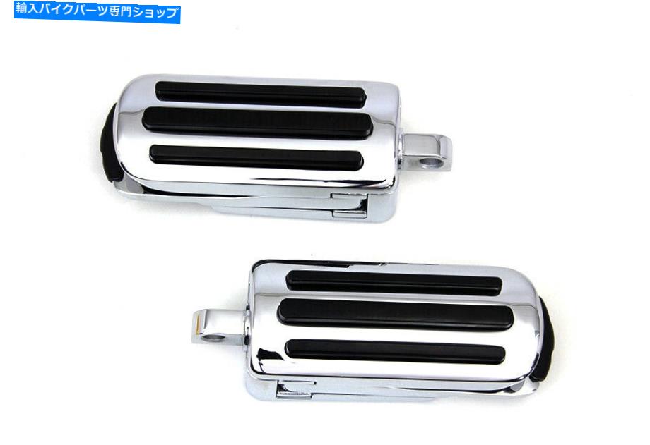 クロームパーツ Heel Restが付いているChromeフットペッグセットハーレーダビッドソン Chrome Footpeg Set with Heel Rest fits Harley-Davidson【並行輸入品】 42,131円