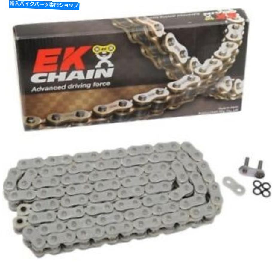クロームパーツ EKチェーン520 ZVX3シリーズZXリングチェーン（Chrome）150リンク520 520ZVX3-150 / C EK Chains 520 ZVX3 Series ZX-Ring Chain (Chrome) 150 Links 520 520ZVX3-150/C【並行輸入品】