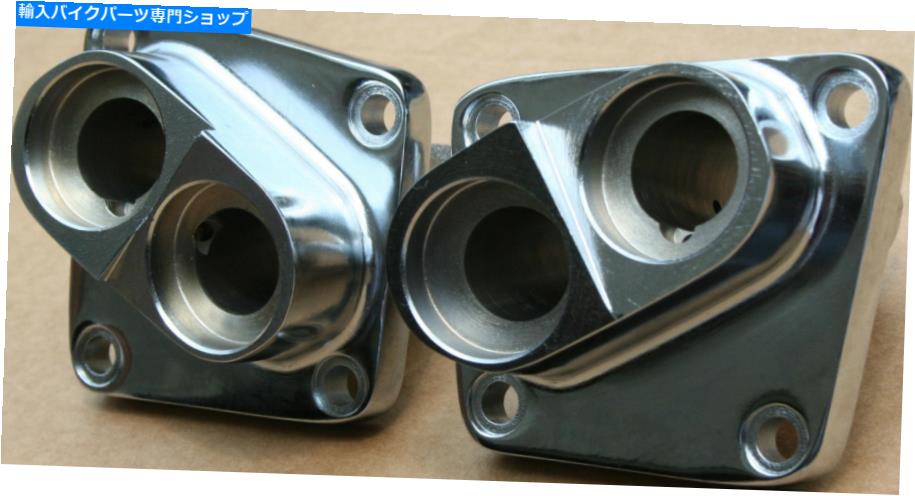 クロームパーツ **ハーレー18600-66 18610-66シャベルヘッドクロームタペットブロックフロント＆リアセット＃346 **Harley 18600-66 18610-66 Shovelhead Chrome Tappet Blocks Front & Rear Set #346【並行輸入品】｜Us Custom Parts Shop USDM