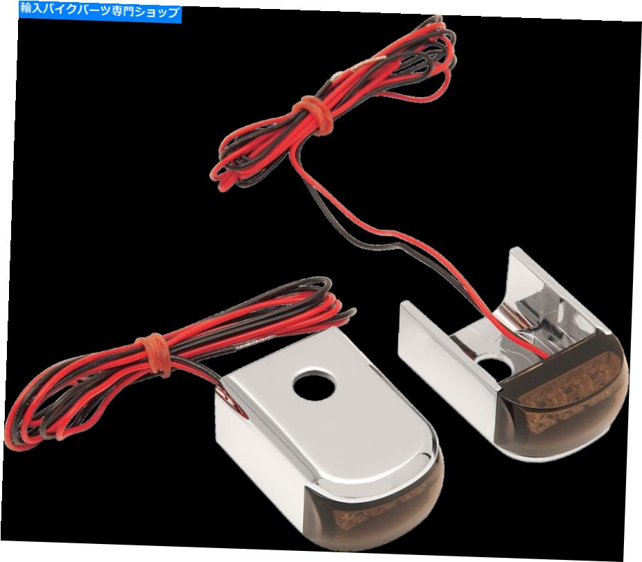 クロームパーツ 合金アートフェンダーストラットLEDマーカーライトブランド新品 Alloy Art Fender Strut LED Marker Lights Brand New【並行輸入品】