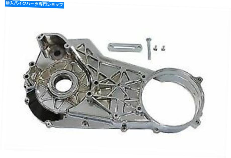 クロームパーツ V-TwinによるハーレーダビッドソンのためのChrome 3/4オフセットインナープライマリカバー Chrome 3/4 Offset Inner Primary Cover for Harley Davidson by V-Twin【並行輸入品】