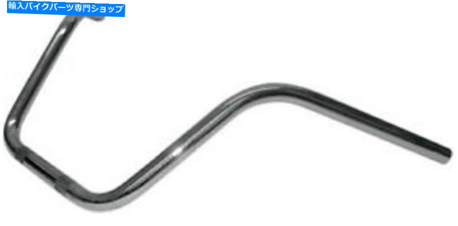 クロームパーツ フランダース - 1インチメートルクルーザーハンドルバー - 狭いセンタープルバックベンド650-08763 Flanders - 1in Metric Cruiser Handlebar - Narrow Center Pullback Bend 650-08763【並行輸入品】