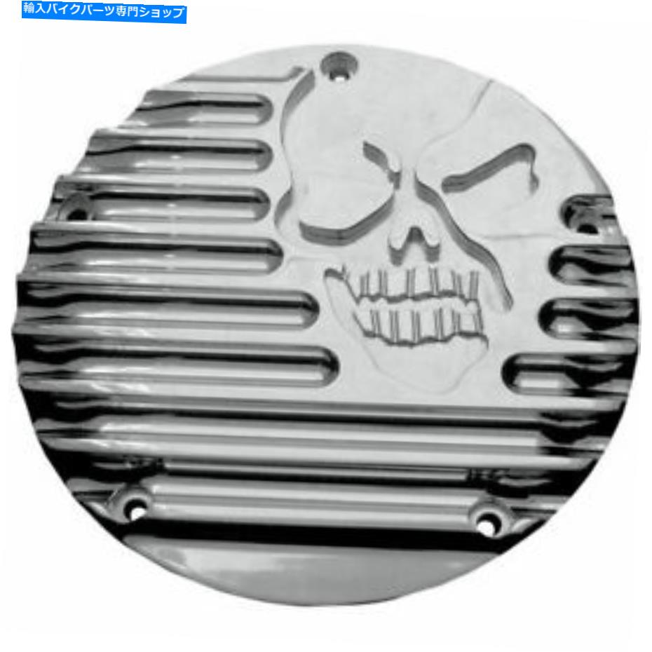 クロームパーツ 1999年から2017年ハーレービッグツインモデルのためのCovingtons Chrome Machine Head Derby Cover Covingtons Chrome Machine Head Derby Cover for 1999-2017 Harley Big Twin Models【並行輸入品】
