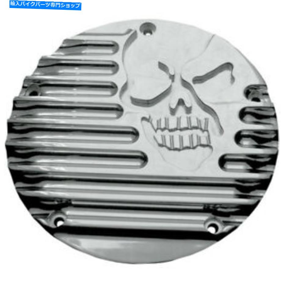 クロームパーツ Covingtons ChromeマシンヘッドCNC機械加工ダービーカバーハーレーツインカム99-17 Covingtons Chrome Machine Head CNC Machined Derby Cover Harley Twin Cam 99-17【並行輸入品】