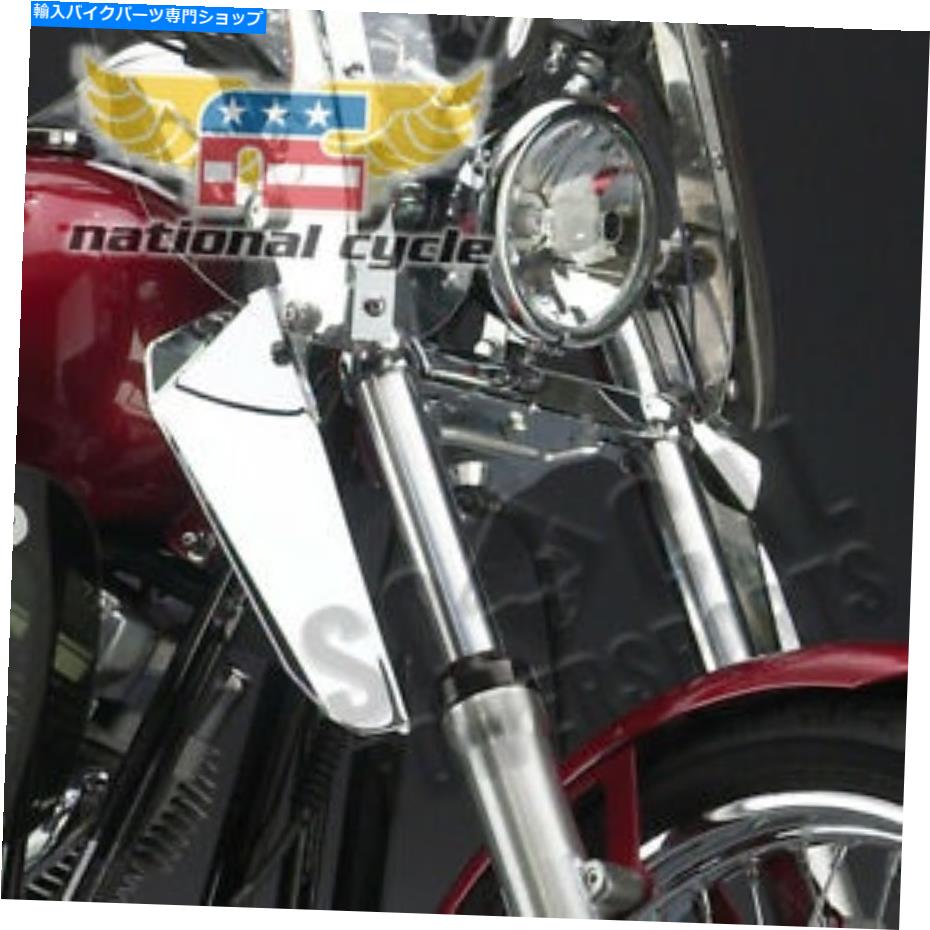 クロームパーツ Harley XL883R 883ロードスタースイッチブレードクロームを低下させる 2002-2003,2005-2007 Harley XL883R 883 Roadster SwitchBlade Chrome Lowers【並行輸入品】
