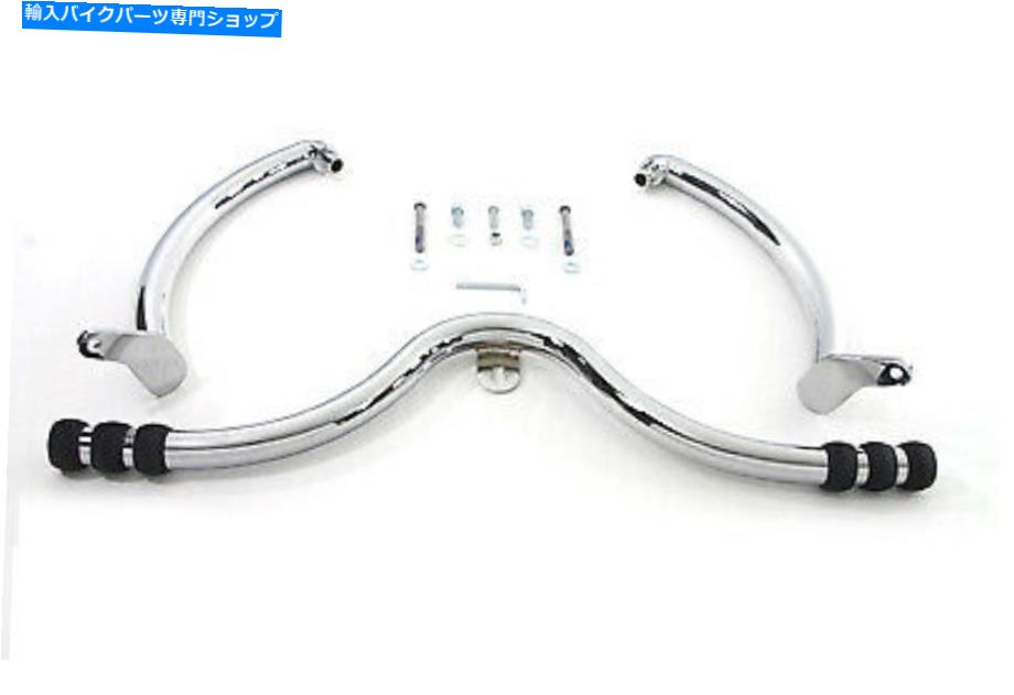 クロームパーツ クロムフロントエンジンバーはハーレー - ダビッドソンにフィットします Chrome Front Engine Bar fits Harley-Davidson【並行輸入品】
