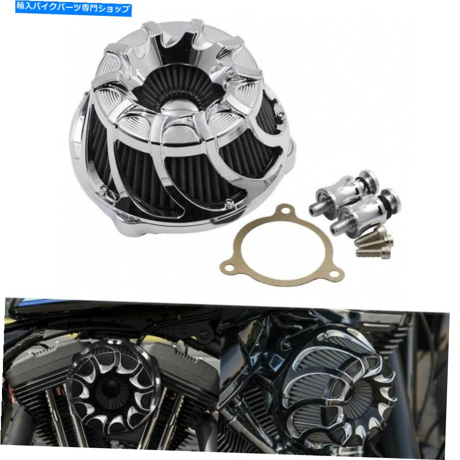 クロームパーツ ハーレーソフト用クロームエアクリーナー吸気フィルター18-20 19ツーリング17-20 18 Chrome Air Cleaner Intake Filter For Harley Softail 18-20 19 Touring 17-20 18【並行輸入品】｜Us Custom Parts Shop USDM 42,131円
