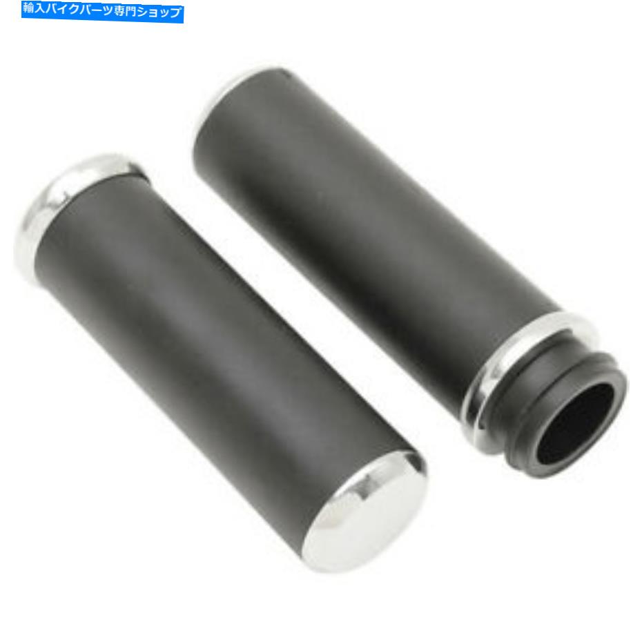 クロームパーツ La Choppers ChromeコンフォートグリップTBW | LA-7499-01 LA Choppers Chrome Comfort Grips for TBW | LA-7499-01【並行輸入品】