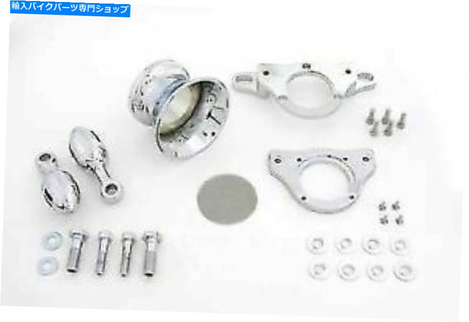 クロームパーツ V-Twinによるハーレーダビッドソンのためのビレット速度スタッククロム Billet Velocity Stack Chrome for Harley Davidson by V-Twin【並行輸入品】