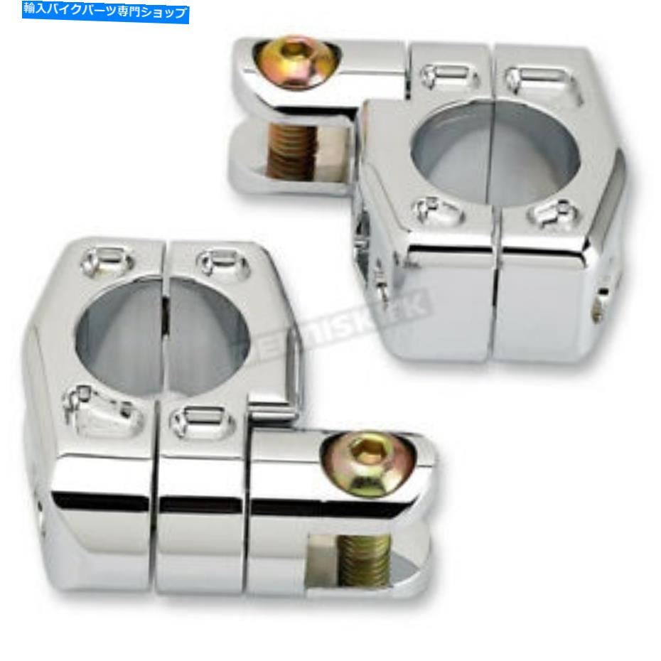 クロームパーツ ジョーカーマシンクロームハイウェイPEGマウント - 08-643-1C Joker Machine Chrome Highway Peg Mount - 08-643-1C【並行輸入品】