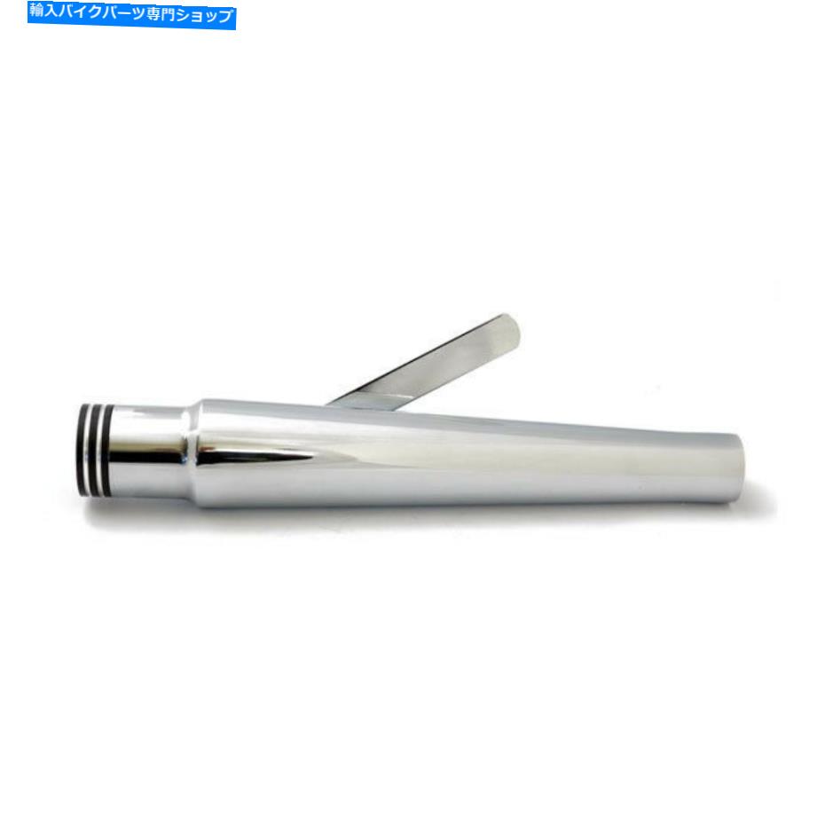 クロームパーツ Silencer Trump Chrome、Chrome Tip、Harley Davidson用エンドサイレンサー Silencer Trump Chrome, With Chrome Tip, End Silencer for Harley Davidson【並行輸入品】