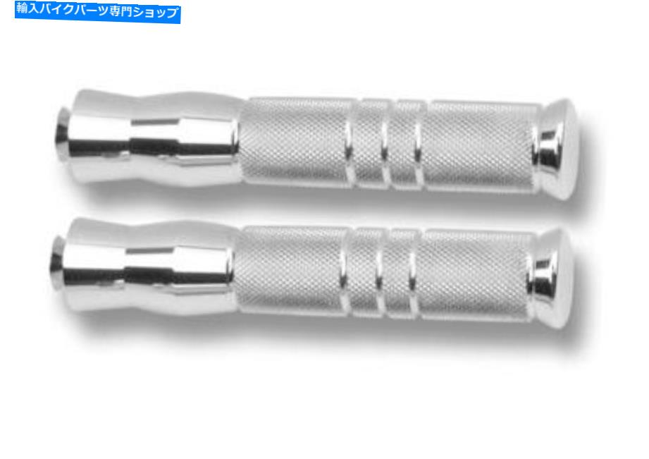 クロームパーツ Accutronix PF121-KGCクロームフットペッグ Accutronix PF121-KGC Chrome Footpegs【並行輸入品】