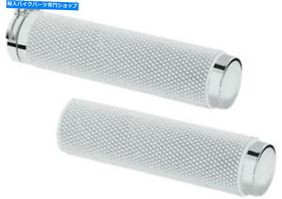 クロームパーツ ピンジェルビレットグリップクロム＃62196ハーレーダビッドソン Pingel Billet Grips Chrome #62196 Harley Davidson【並行輸入品】