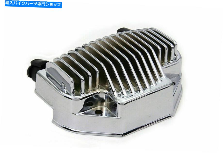 クロームパーツ V-Twinによるハーレーダビッドソン用ボルト技術クロームレギュレータ Volt Tech Chrome Regulator for Harley Davidson by V-Twin【並行輸入品】