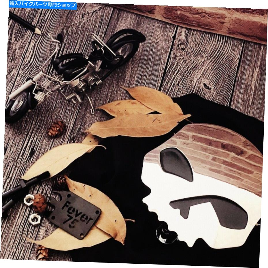 クロームパーツ ほとんどのハーレーツーリンググライドのためのスカルクロームエアクリーナー吸気フィルターキット Skull Chrome Air Cleaner Intake Filter System Kit For Most Harley Touring Glide【並行輸入品】