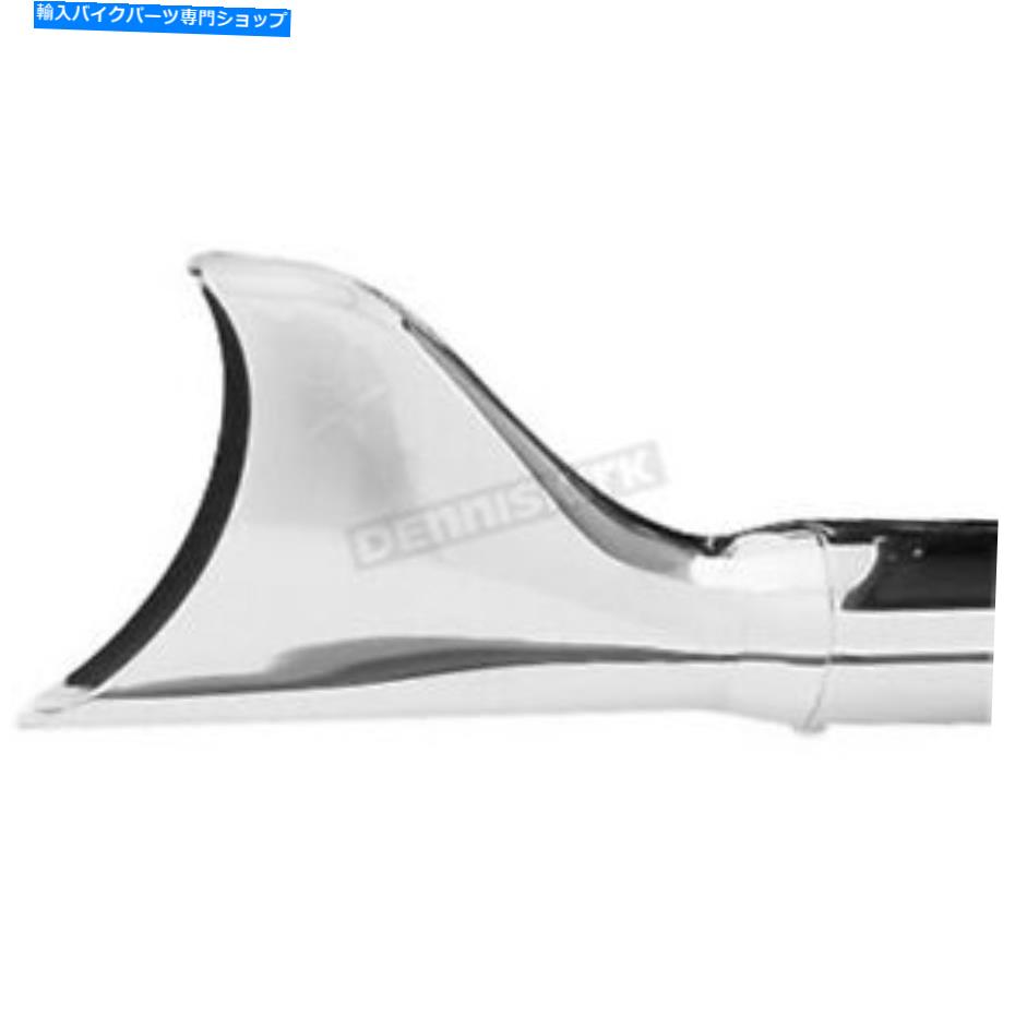 クロームパーツ Freedom Performance Chrome 2 1/2 In。Sharktail Mufflerエンドキャップ - AC00034 Freedom Performance Chrome 2 1/2 in. Sharktail Muffler End Cap - AC00034【並行輸入品】