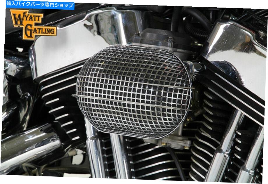 クロームパーツ Chrome Wyatt Gatlingエアクリーナアセンブリ Chrome Wyatt Gatling Air Cleaner Assembly【並行輸入品】｜Us Custom Parts Shop USDM 42,131円