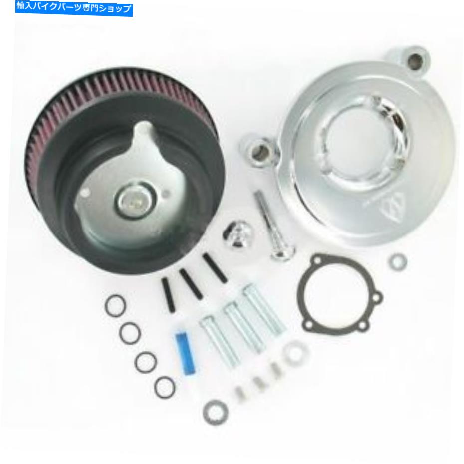 クロームパーツ Arlen Ness Stage 1 Chrome Big Suckerエアクリーナーフィルターキット08-2015ハーリーダイナ Arlen Ness Stage 1 Chrome Big Sucker Air Cleaner Filter Kit 08-2015 Harley Dyna【並行輸入品】