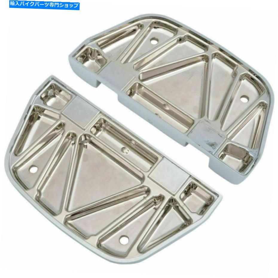 クロームパーツ Drag Specialties Chrome Prassengerボード20086-2015ハーレーツーリング Drag Specialties Chrome Passenger Floorboards for Late 1986-2015 Harley Touring【並行輸入品】