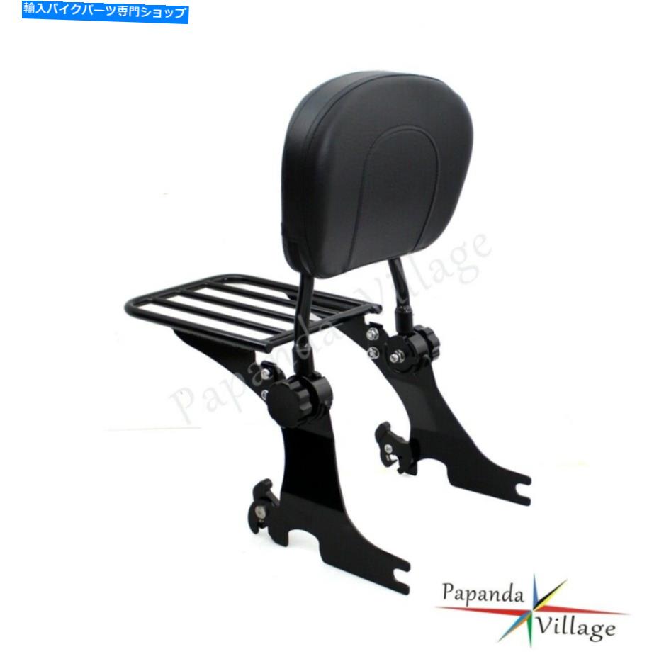クロームパーツ Harley Sportster XLモデル1994-2003のための調節可能な取り外し可能背もたれのSissy Bar Adjustable Detachable Backrest Sissy Bar For Harley Sportster XL Model 1994-2003【並行輸入品】