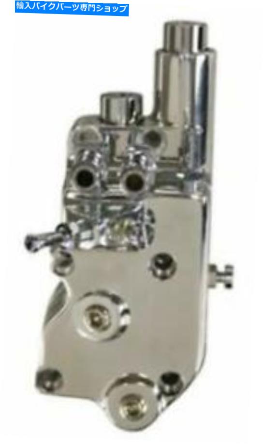 クロームパーツ Ultima Chrome Forgedオイルポンプインテークアセンブリハーレービッグツイン1936-1972 Ultima Chrome Forged Oil Pump Intake Assembly Harley Big Twin 1936-1972【並行輸入品】