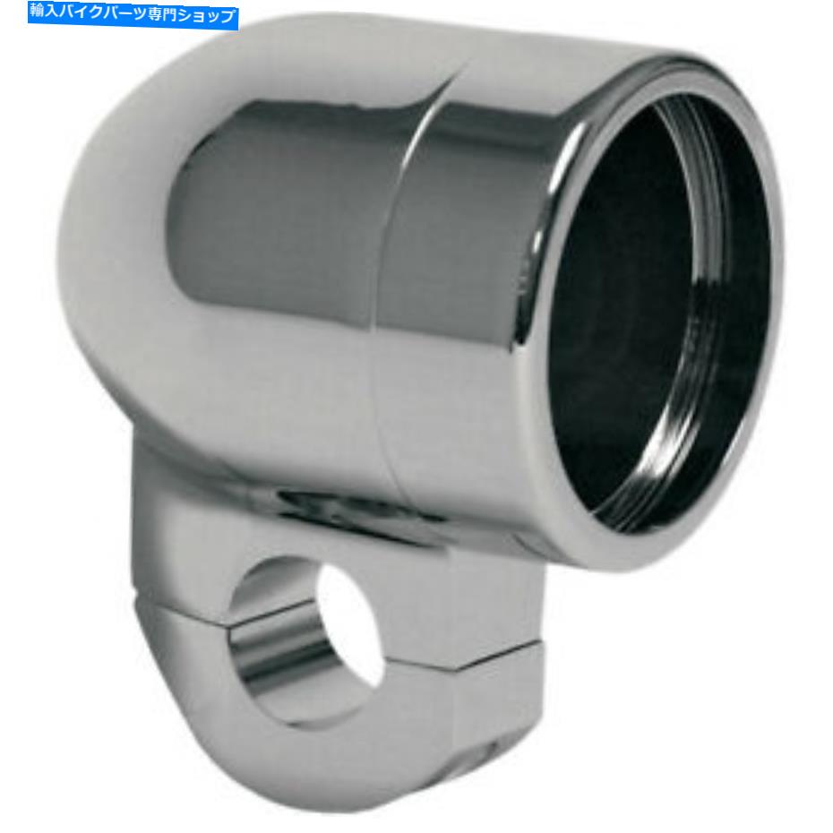 クロームパーツ Baron Bullet Gaugeハウジングクローム1-1 / 4 "ハンドルバー（BA-7576-00） Baron Bullet Gauge Housing Chrome 1-1/4" Handlebar (BA-7576-00)【並行輸入品】｜Us Custom Parts Shop USDM