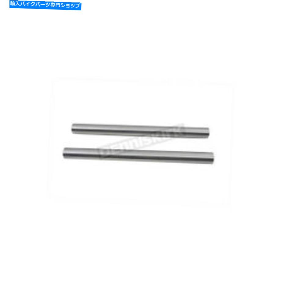 クロームパーツ V-Twin製造クローム41mmフォークチューブセット22 IN。全長 - 24-0401 V-Twin Manufacturing Chrome 41MM Fork Tube Set 22 in. Total Length - 24-0401【並行輸入品】