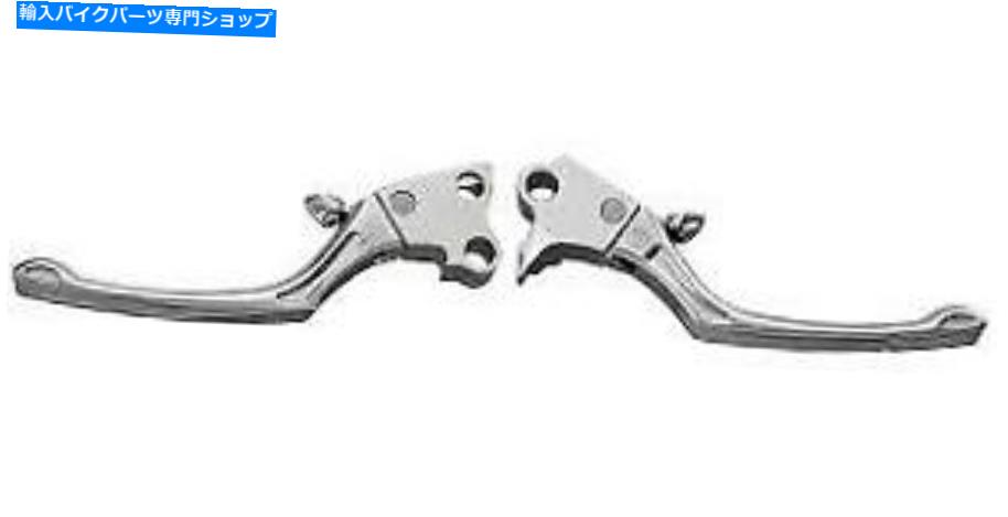 クロームパーツ RSDレギュレータ調整可能ブレーキ＆クラッチレバーセットクローム（0062-4006-CH） RSD Regulator Adjustable Brake & Clutch Levers Set Chrome (0062-4006-CH)【並行輸入品】
