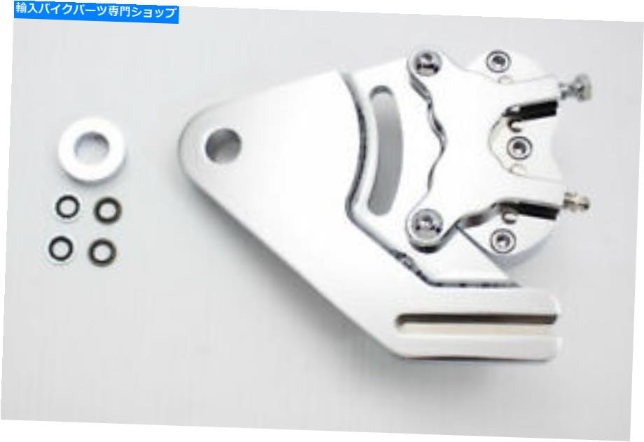 クロームパーツ クロージアリア4エストスツホームズリリーバットパースファームFXST FXST FLST EVO-オリジナルのタイトルを表示 クローム リア 4 ピストンブレーキキャリパーキット ハーレー ソフテール FXST FLST Evo- show original title【並行輸入品】
